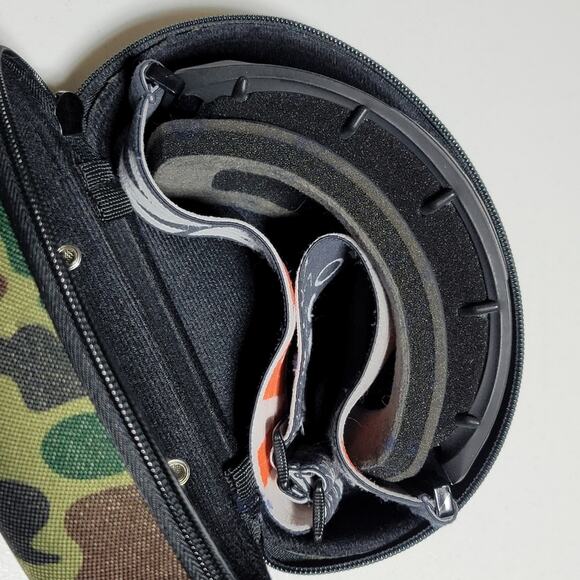 Zeal Optics Ski Goggles Link Hyper Flash No Fog Vented Orange Lens Hard Case - Picture 2 of 14